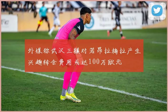 外媒称武汉三镇对若昂拉梅拉产生兴趣转会费用或达100万欧元